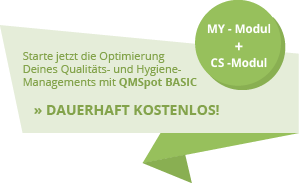 QMSpot - Checklistensystem - CS Modul - Hier anmelden und kostenlos starten!