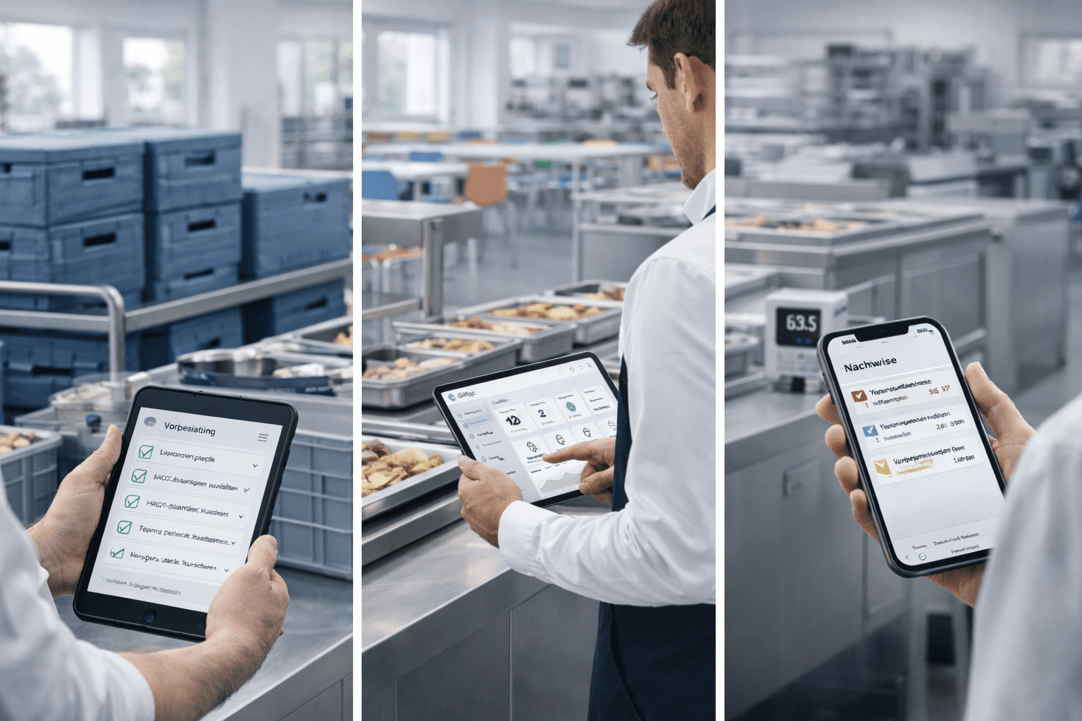 QMSpot- für typische Abläufe im Kita-, Care- und Schulcatering