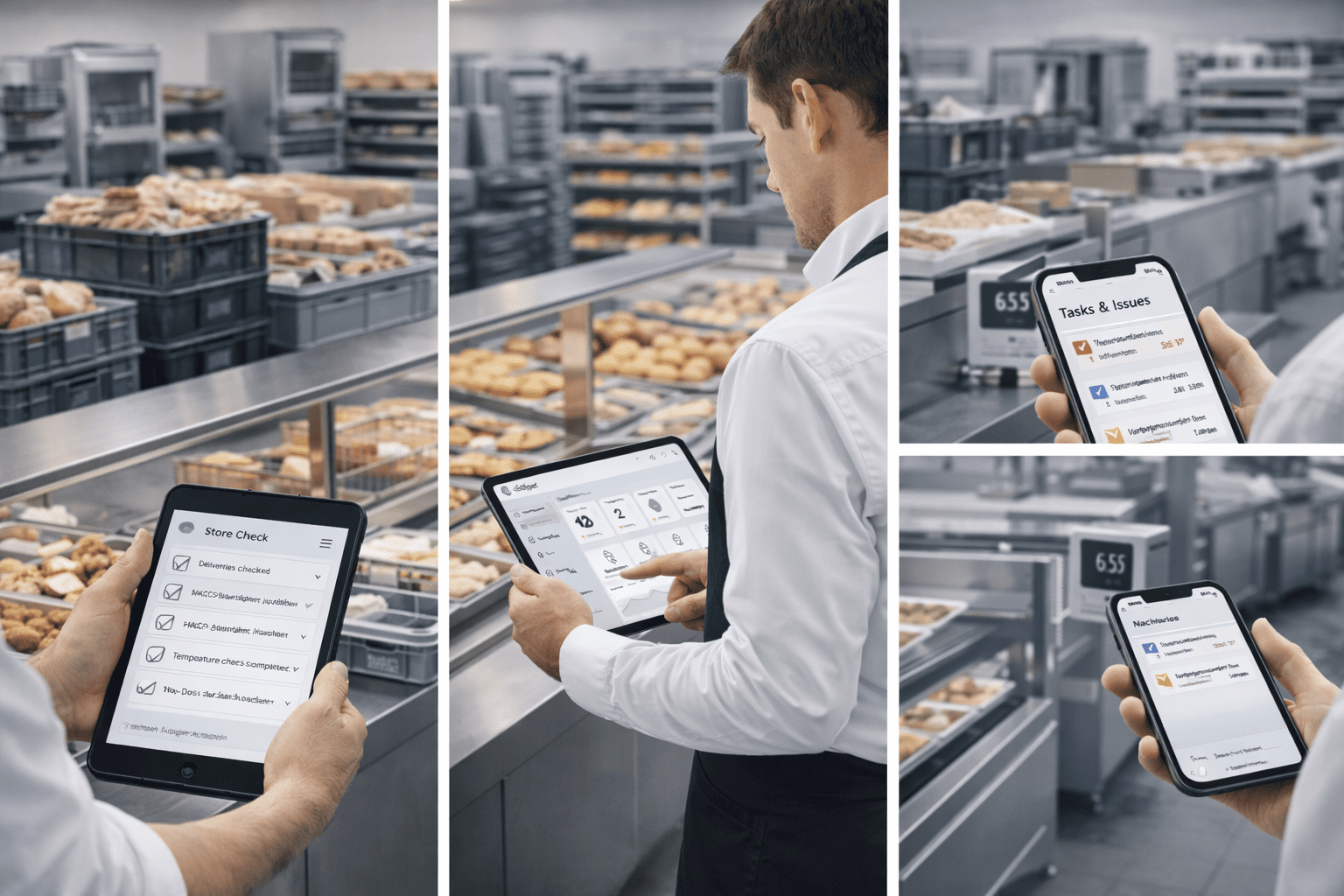 QMSpot lässt sich an typische Abläufe im Handel anpassen