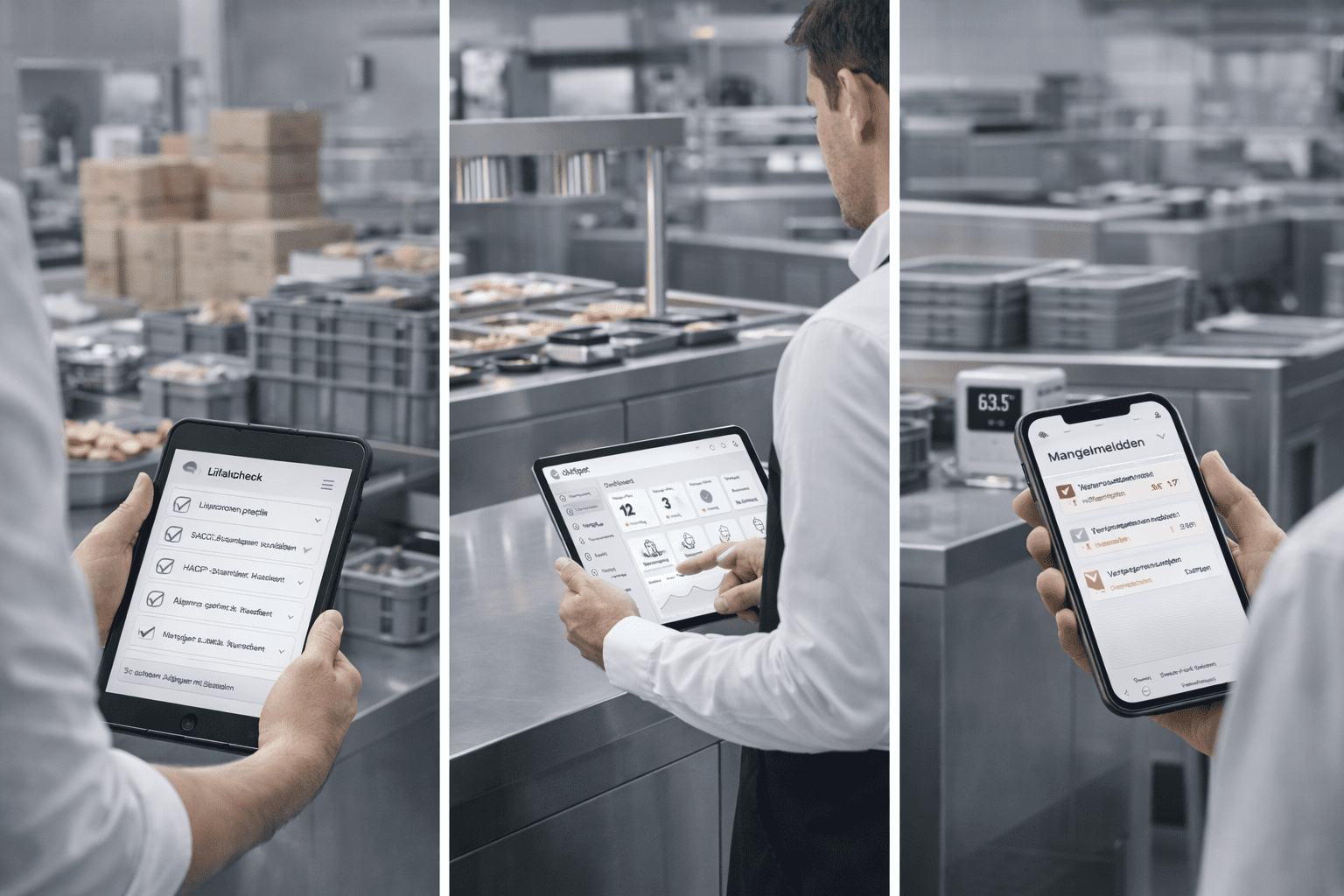 QMSpot can be adapted to typical chain and quick-service restaurant workflows