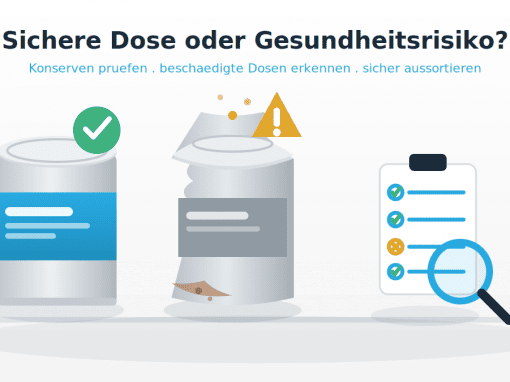 Beschädigte Konservendosen: Wann Dellen, Rost und Wölbungen zum Gesundheitsrisiko werden